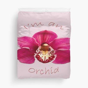 I'm an Orchid Duvet